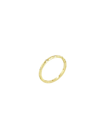 Zephyr Baby Oracle Ring Gold Vermeil
