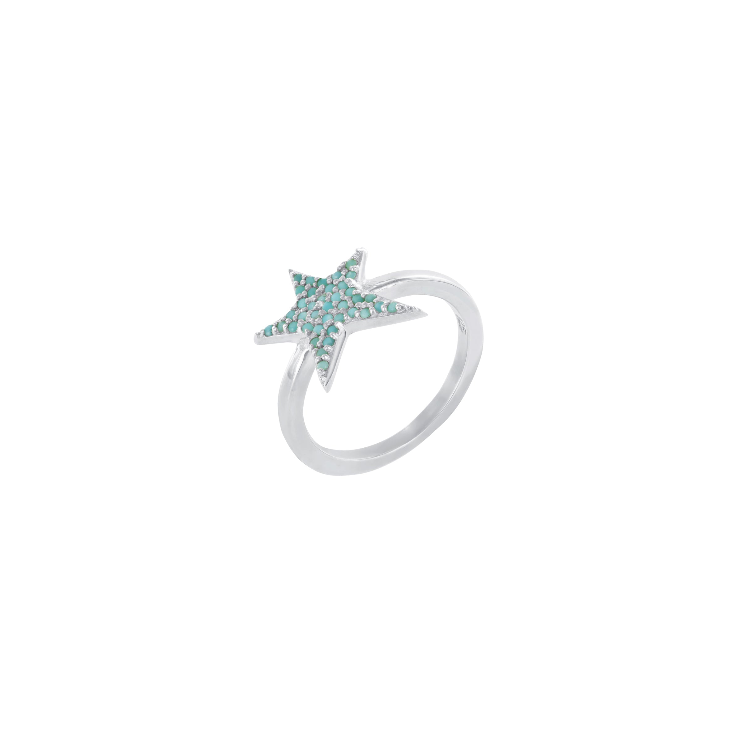 Sacred Star Ring Sterling Silver