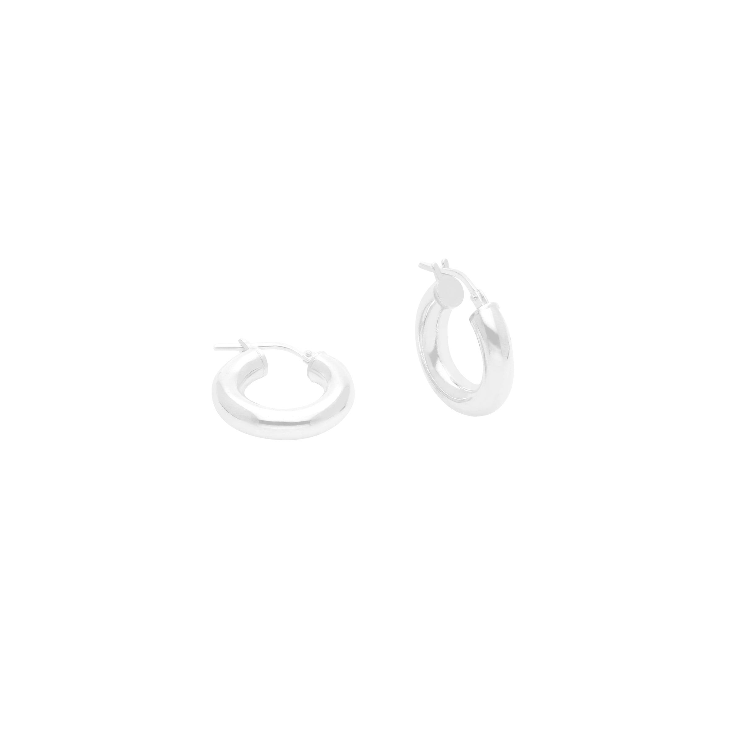 Small 1990 Hoops Sterling Silver