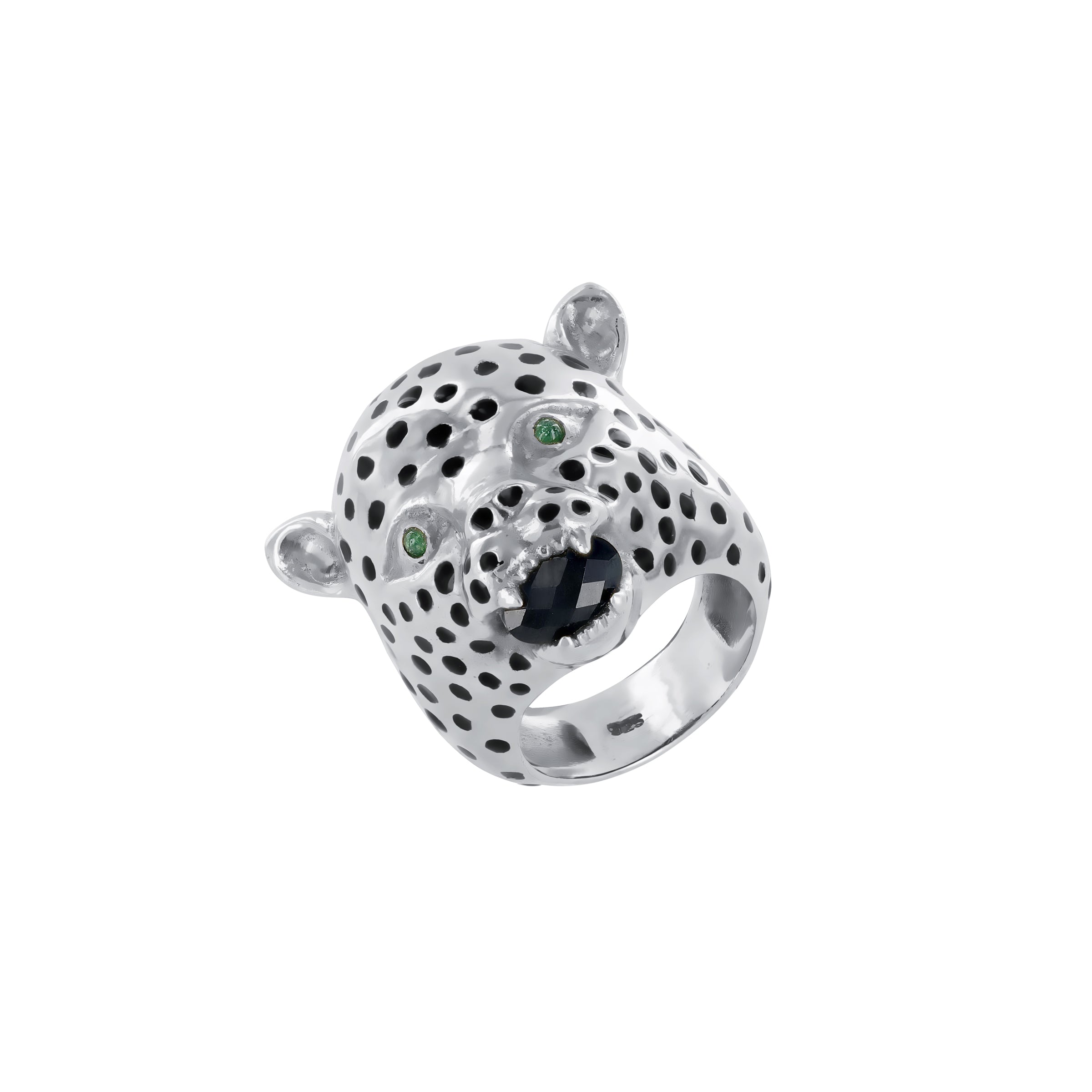 Leopard Ring Sterling Silver